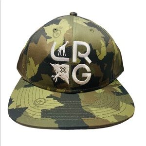 Lifted Research Group LRG Cap Snapback  Baseball Hat Cap, Camouflage
